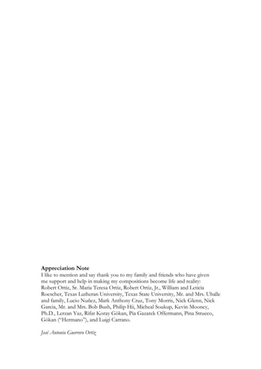 Suite Romántica Classical Guitar scores gallery preview page 5