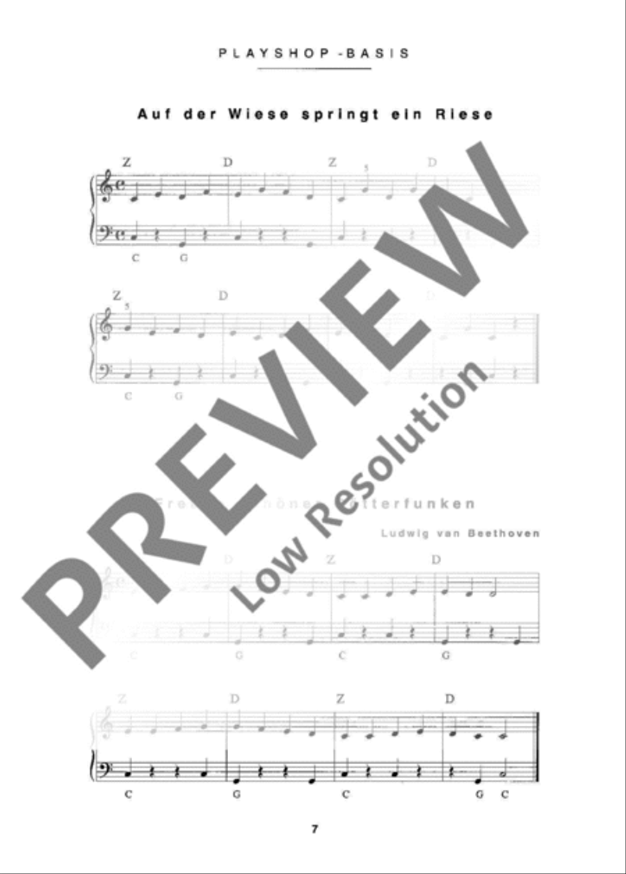 Akkordeon spielen Accordion scores gallery preview page 8