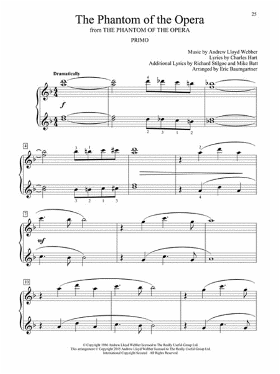 Easy Broadway Duets Easy Broadway Duets Easy Piano scores gallery preview page 6