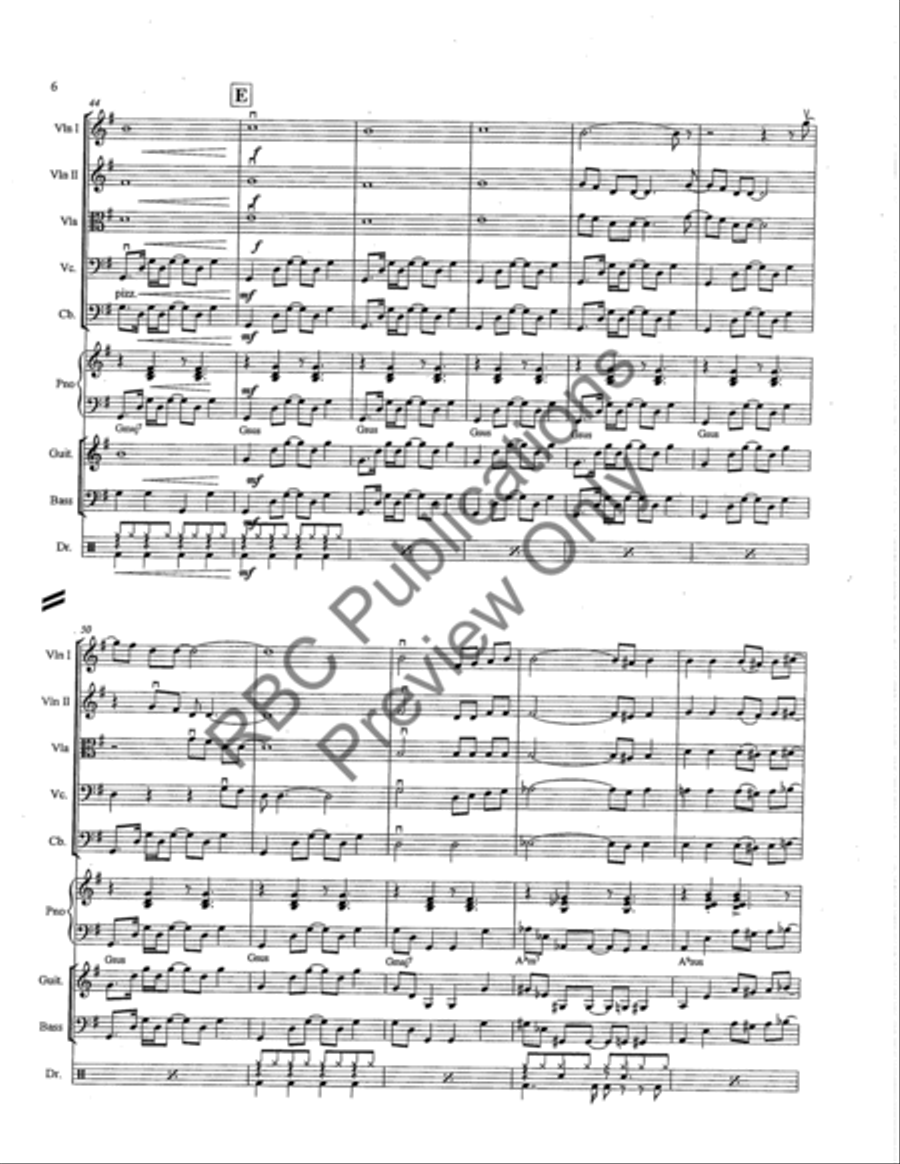 Cliche Cliche String Orchestra scores gallery preview page 7