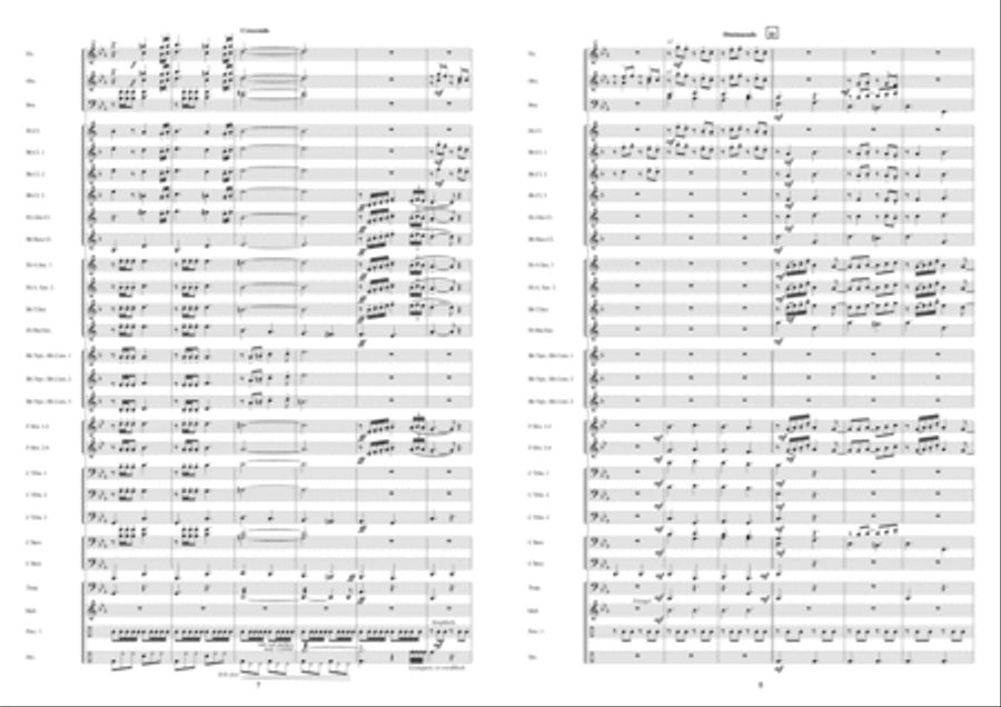 Hijo De La Luna Hijo De La Luna Concert Band scores gallery preview page 5