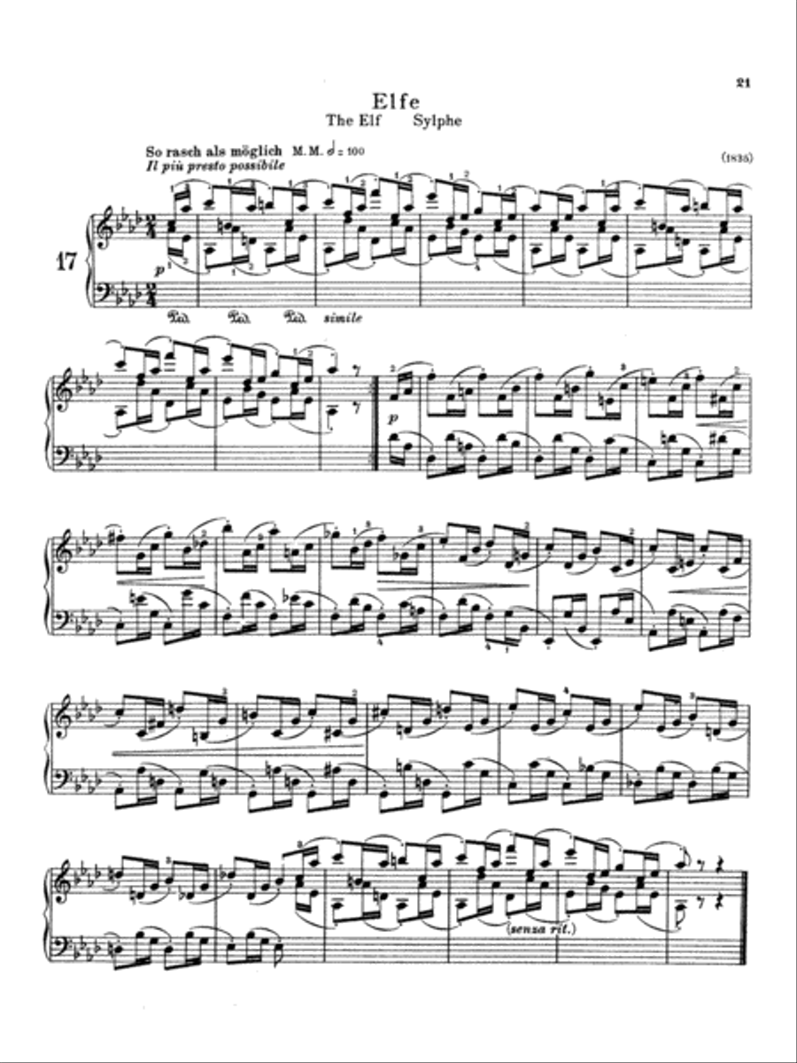 Schumann: Album Leaves (Albumblätter), Op. 124 Piano Solo scores gallery preview page 1