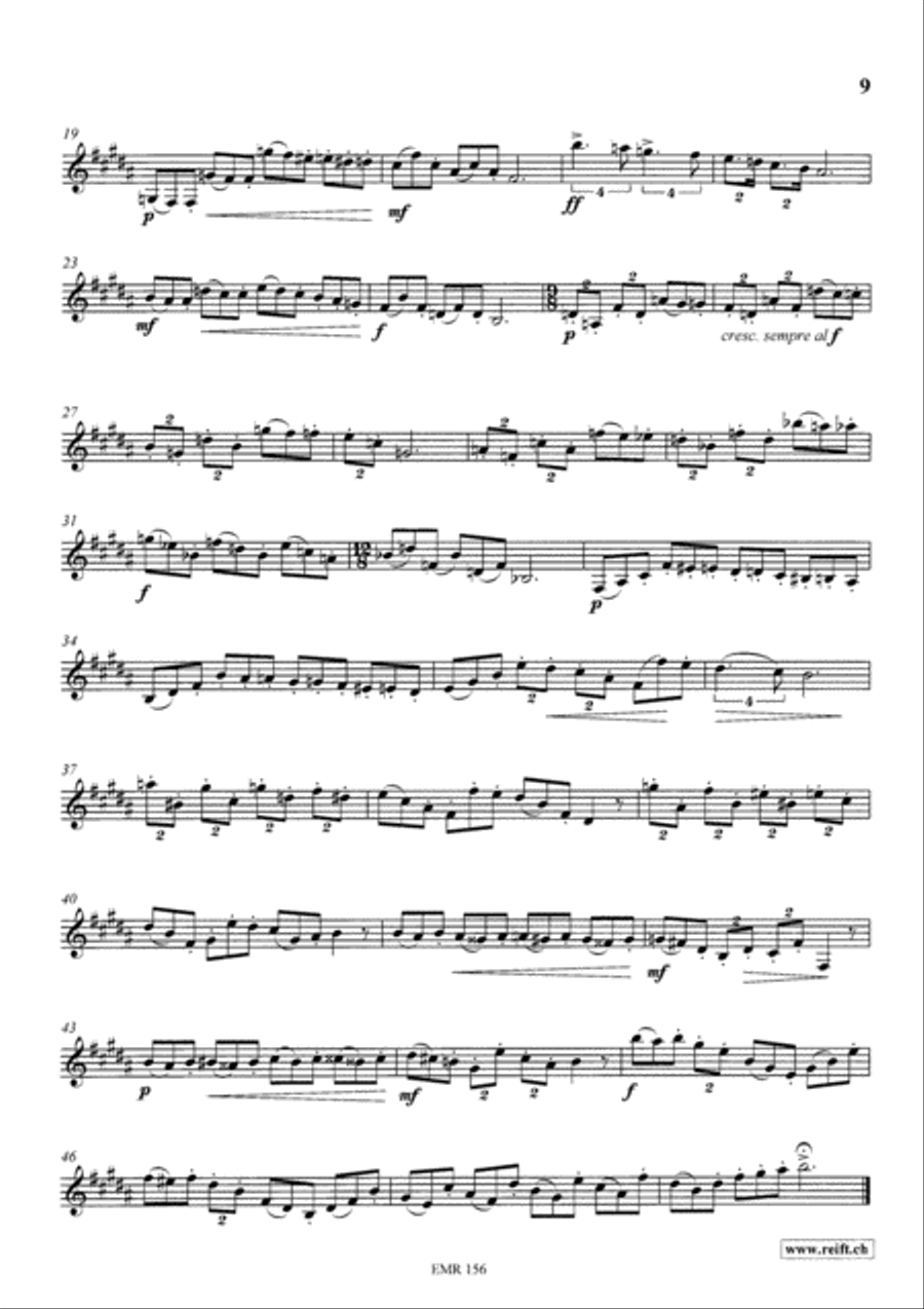 Technical & Melodic Studies Vol. 6 Trumpet scores gallery preview page 9