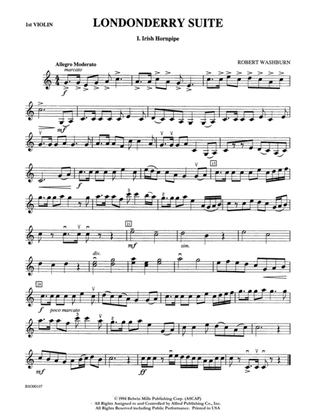 Londonderry Suite: 1st Violin
