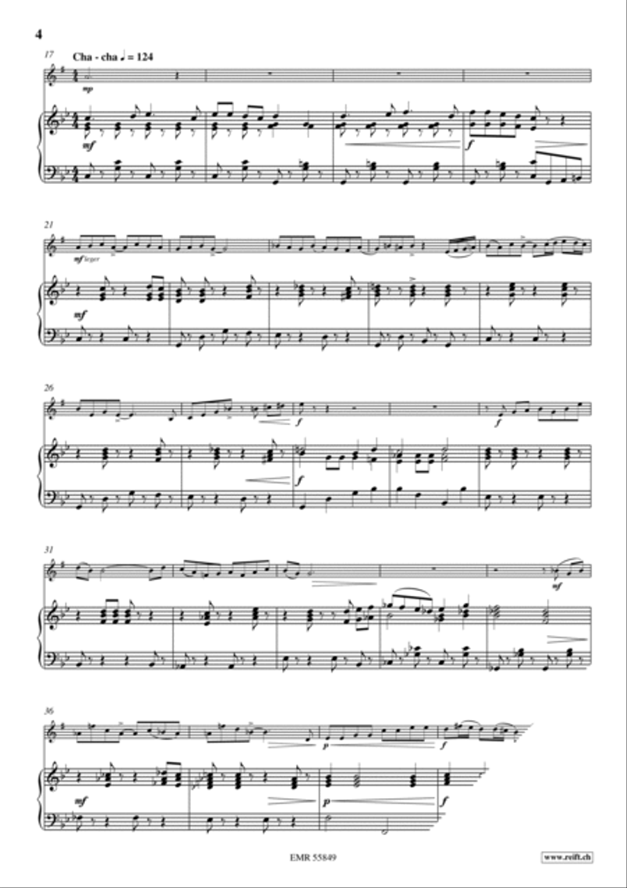 Le Cha-Cha de Macha Horn scores gallery preview page 6