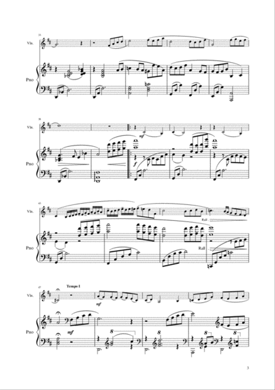 Beauty And The Beast Violin Solo scores gallery preview page 3
