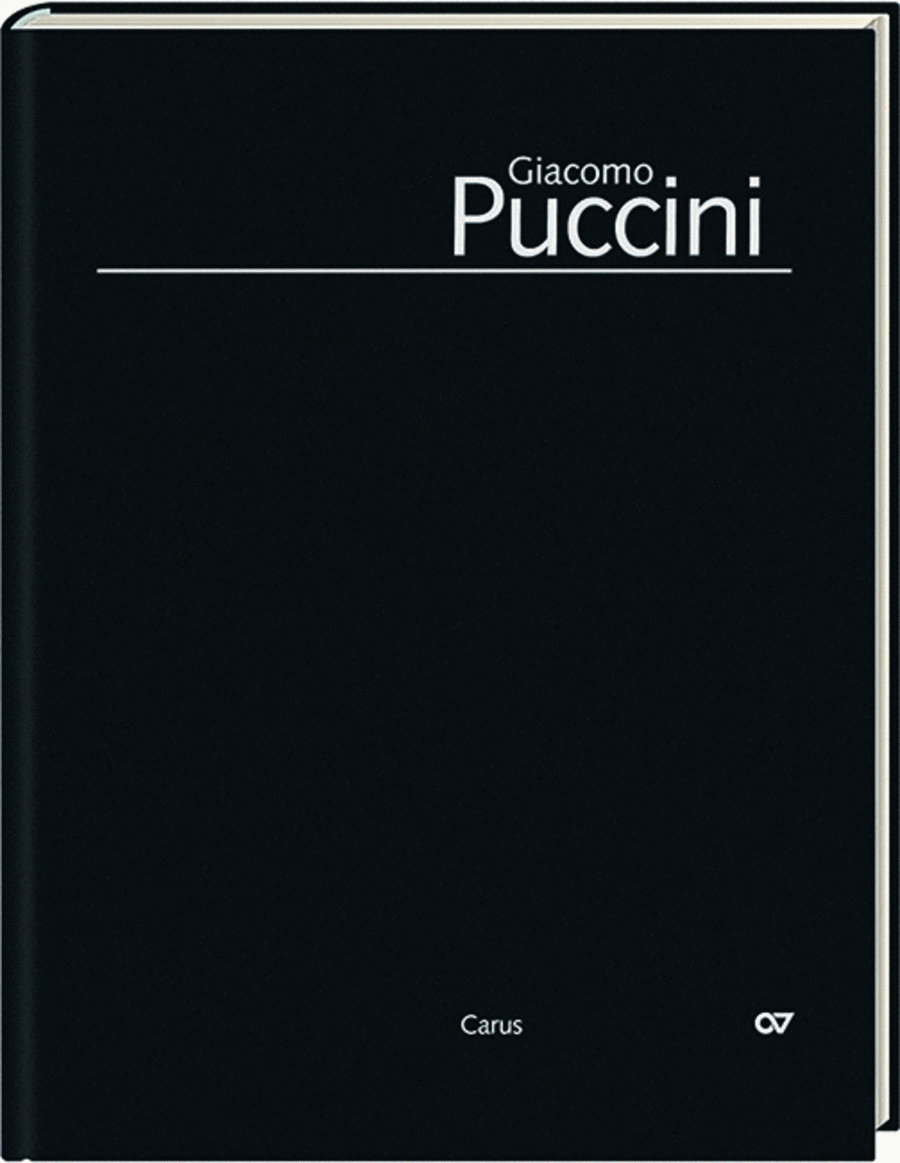 Edizione Nazionale delle Opere di Giacomo Puccini. III. Vocal music; 2. Messa a 4 voci (vol. III/2) 4-Part scores gallery preview page 1