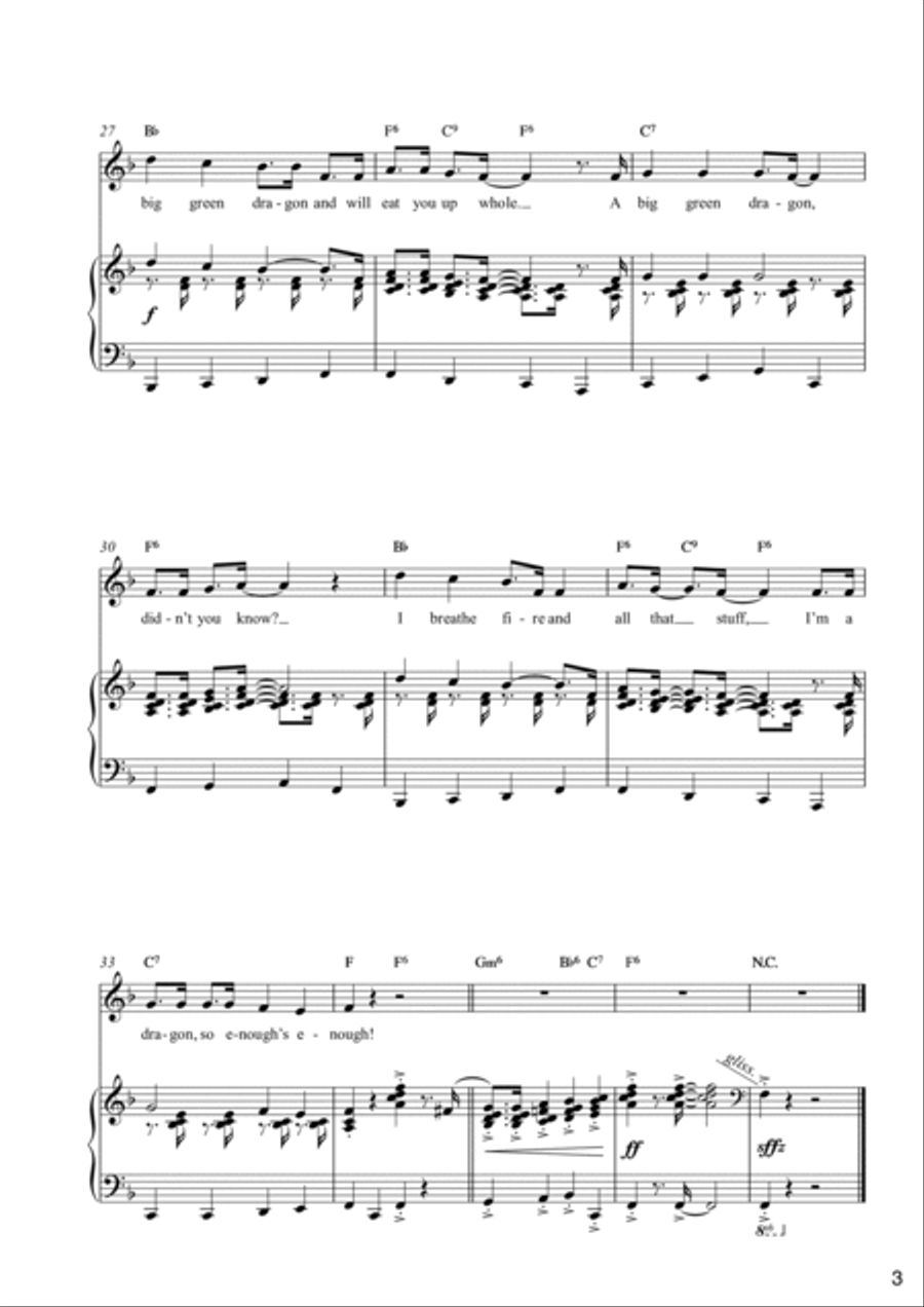 8 Little Songs For Little People Voice scores gallery preview page 5