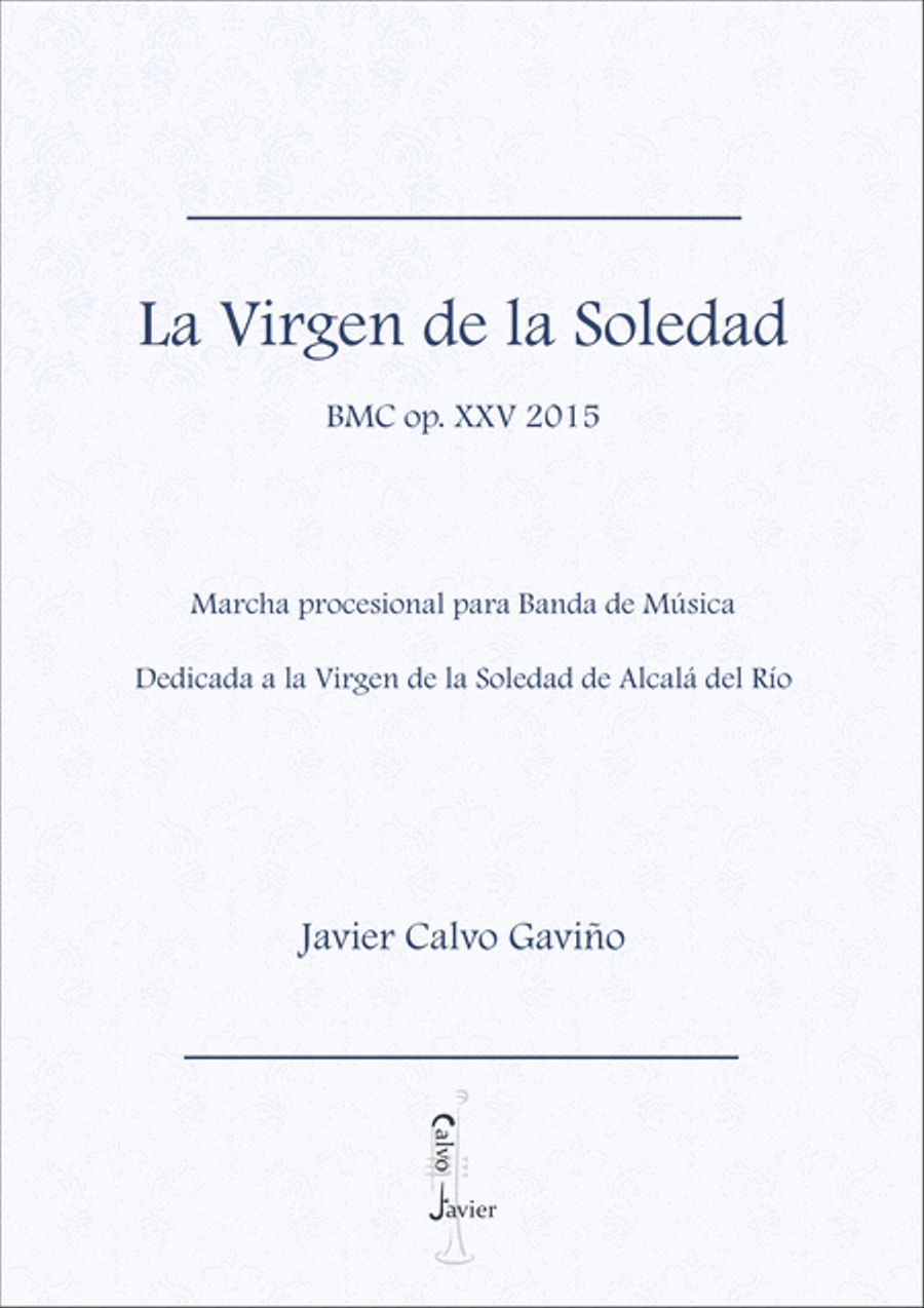 La Virgen de la Soledad Concert Band scores gallery preview page 1