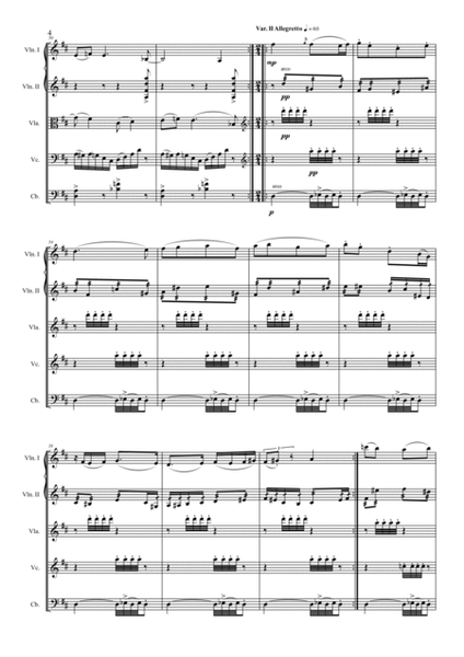 Filiberto Pierami: VARIAZIONI SU TEMA ORIGINALE Op. 104