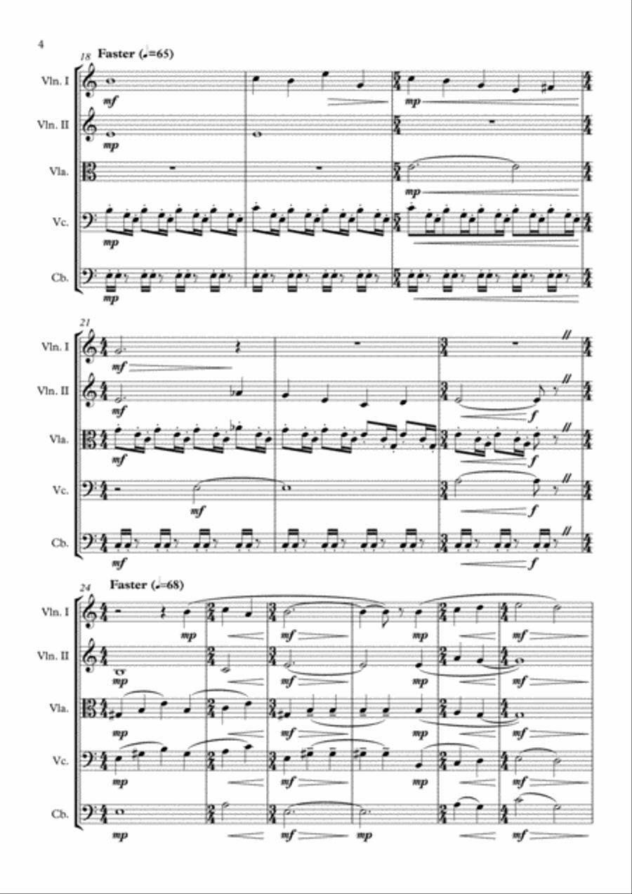 Science And Religion String Quintet scores gallery preview page 5