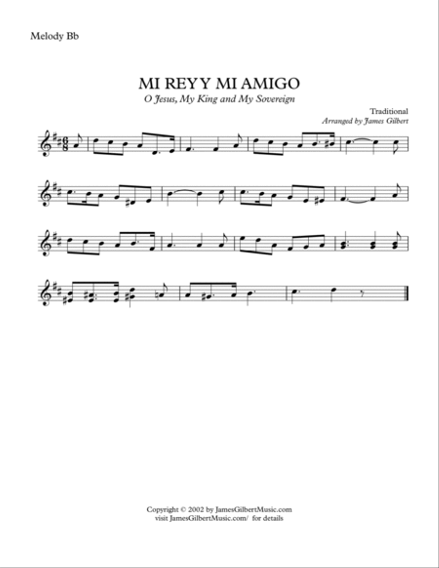 MI REY Y MI AMIGO Small Ensemble scores gallery preview page 6