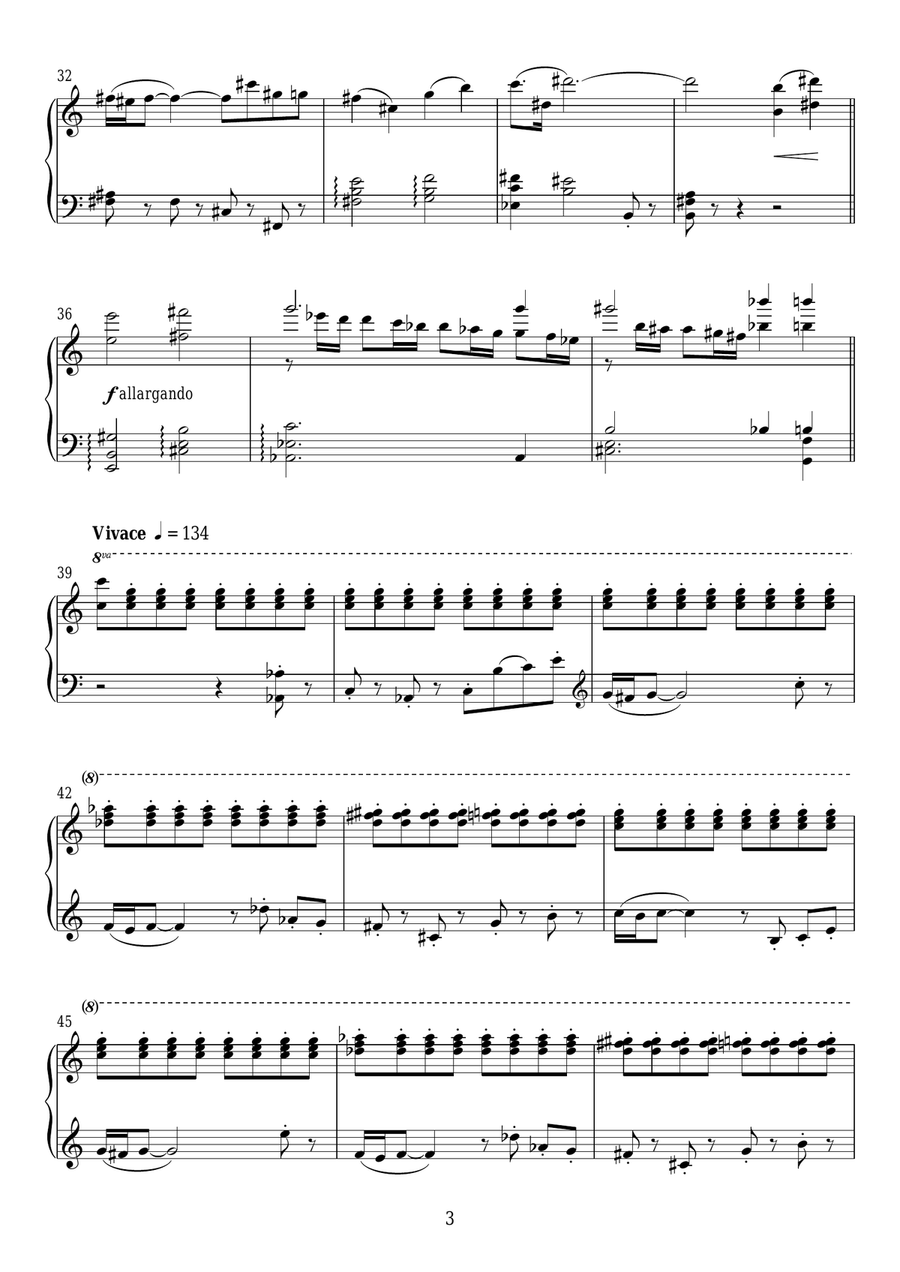 Family Plot Family Plot Piano Solo scores gallery preview page 3