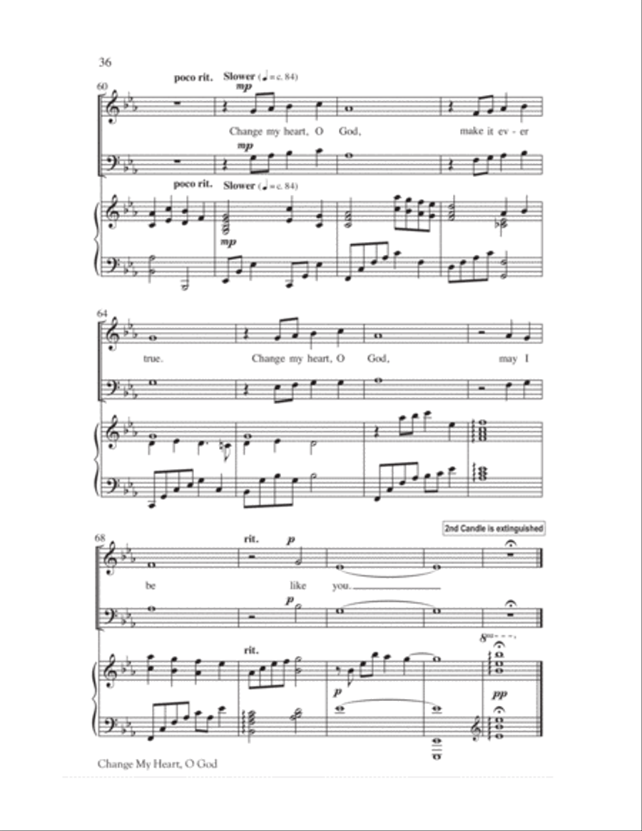 We Remember Calvary (SAB) 3-Part scores gallery preview page 39