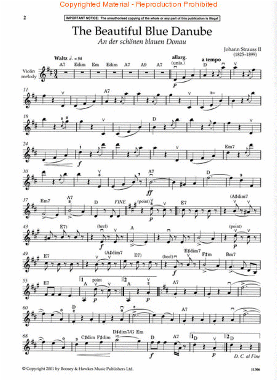 The Viennese Fiddler – Complete Violin Solo scores gallery preview page 2