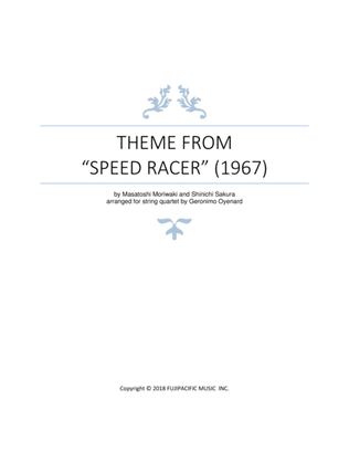 Book cover for Speed Racer (go Speed Racer)