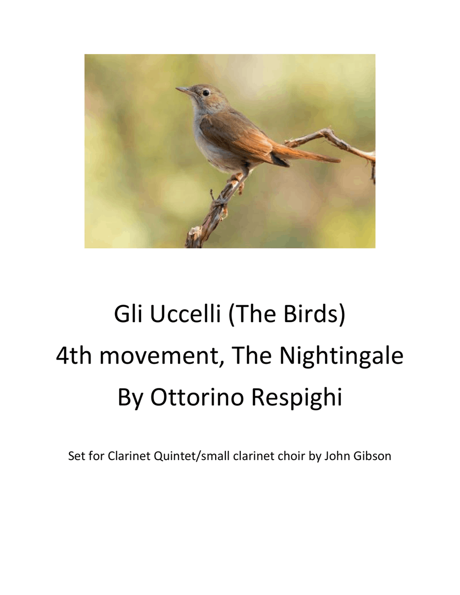Gli Uccelli Woodwind Ensemble scores gallery preview page 1