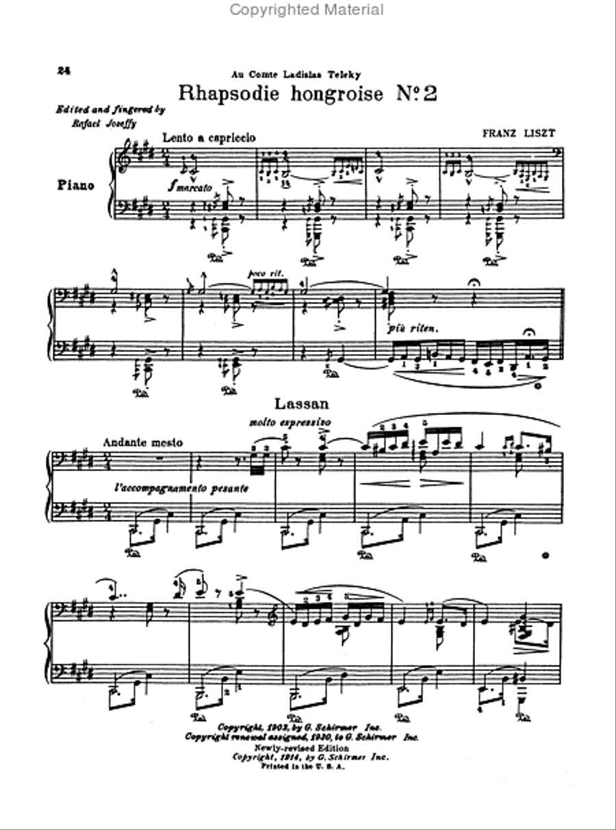 Rhapsodies Hongroises – Book 1: Nos. 1 – 8 Piano Solo scores gallery preview page 3