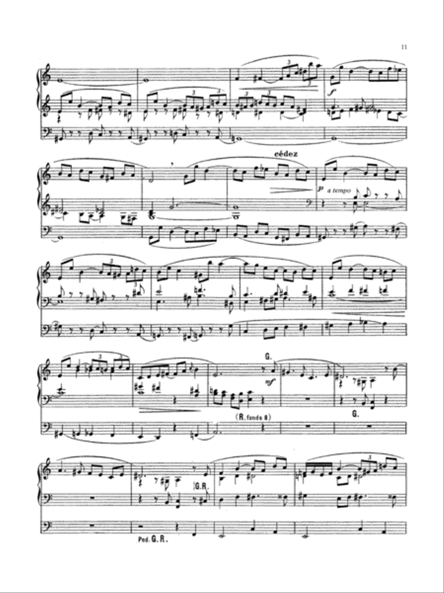 Vierne: Symphony No. 3, Op. 28 Organ scores gallery preview page 2