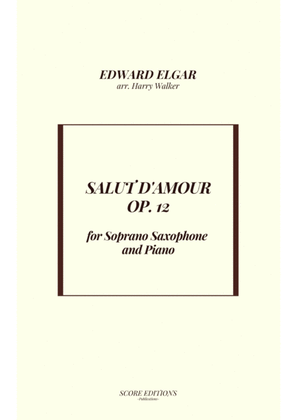 Book cover for Salut D' Amour (for Soprano Saxophone and Piano)