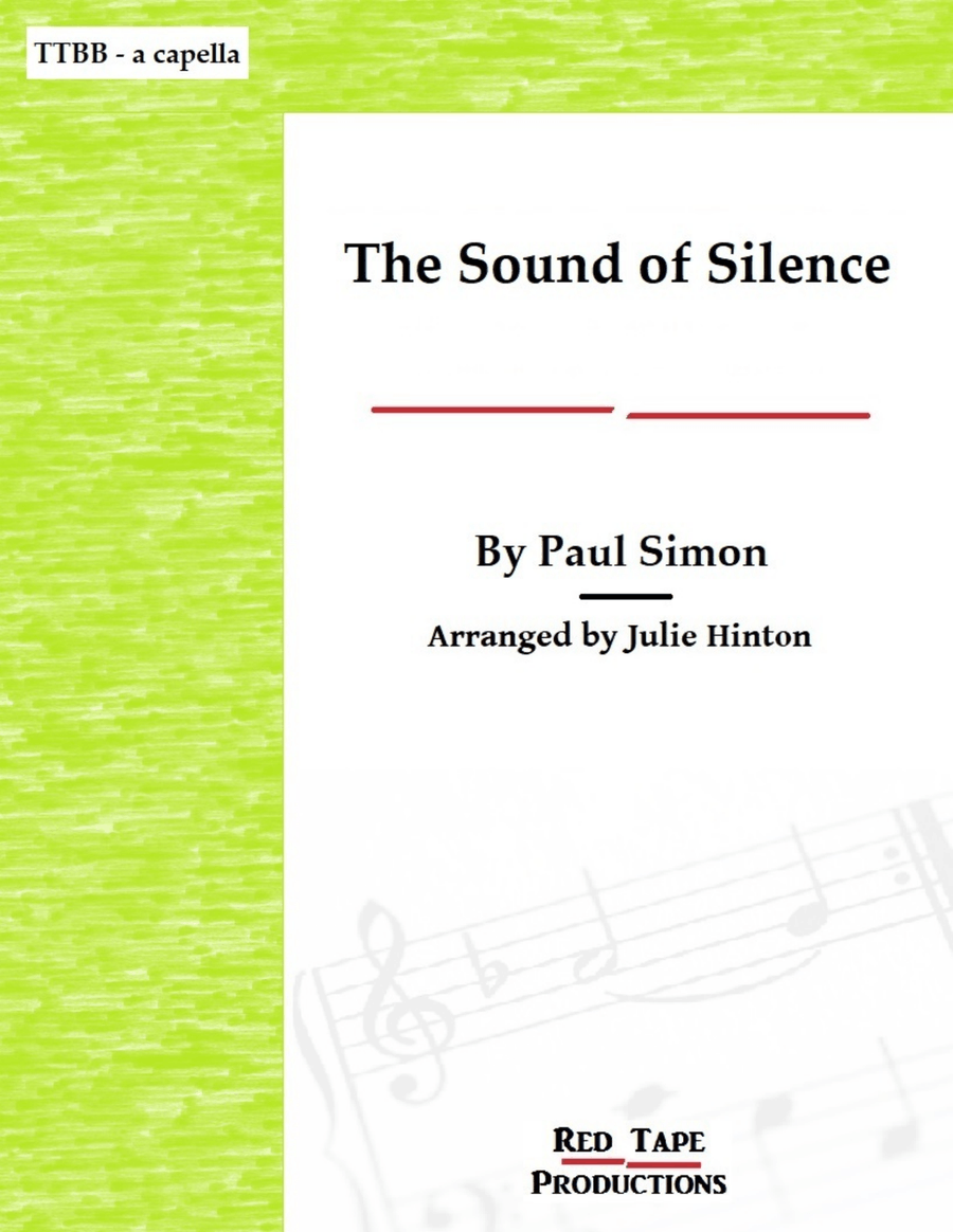 The Sound Of Silence TTBB scores gallery preview page 1