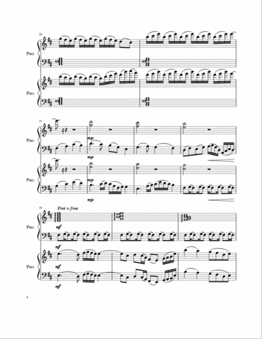 A Conversation Piano scores gallery preview page 6