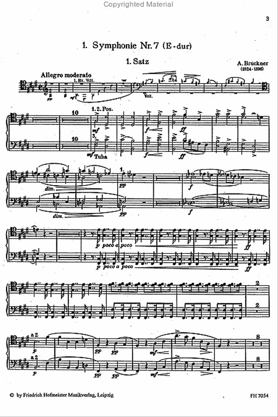 Orchesterstudien für Posaune Orchestra scores gallery preview page 2