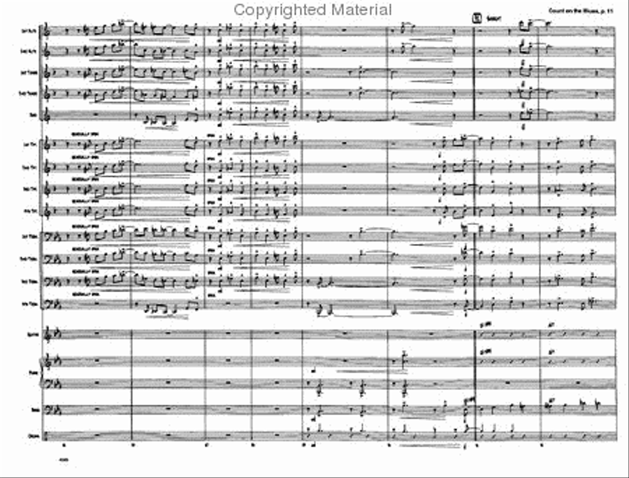 Count on the Blues Count on the Blues Jazz Ensemble scores gallery preview page 12