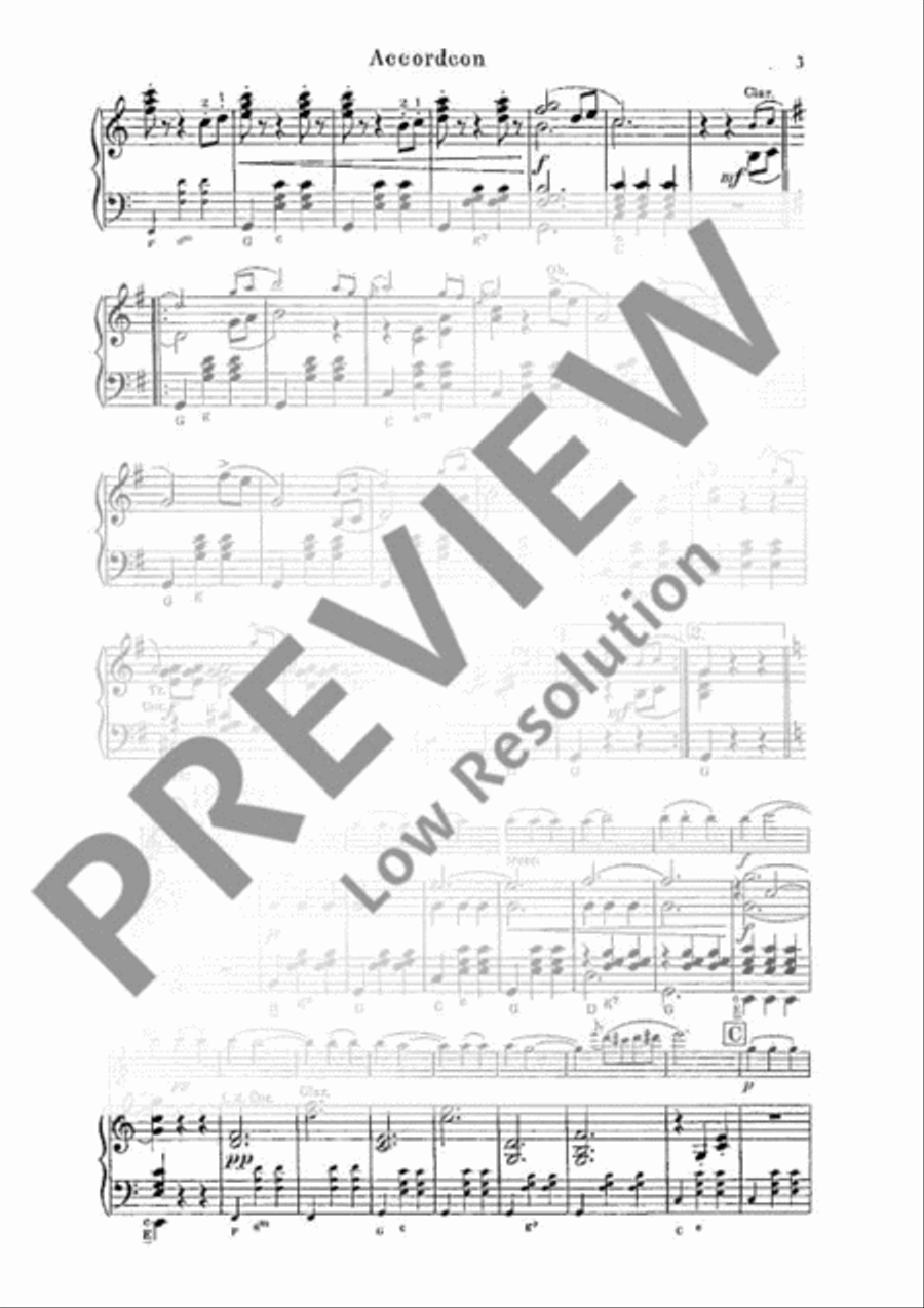 Künstlerleben Orchestra scores gallery preview page 16