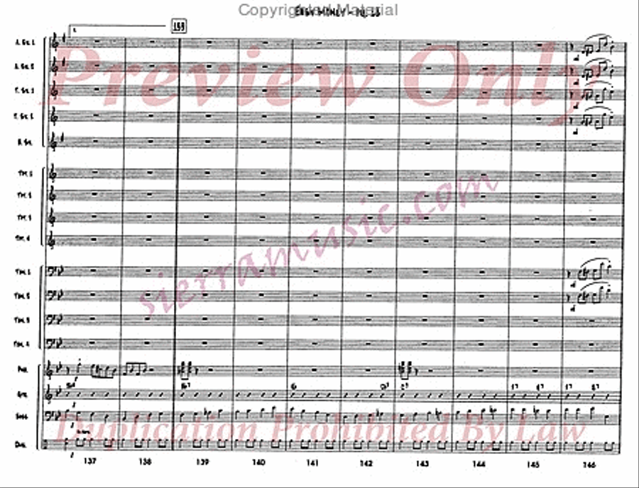 Easy Money Easy Money Big Band scores gallery preview page 19