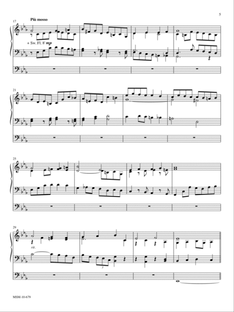 Prayerful Preludes, Set 4 Organ scores gallery preview page 2