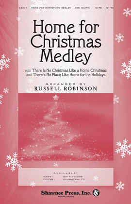 Book cover for Home for Christmas Medley