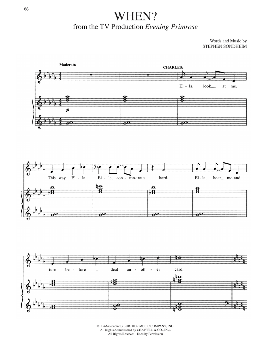 When? Voice scores gallery preview page 1