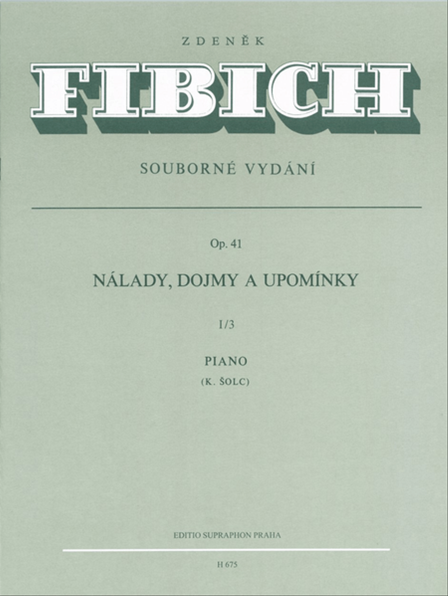 Stimmungen, Eindrucke und Erinnerungen, op. 41/III Piano Solo scores gallery preview page 1