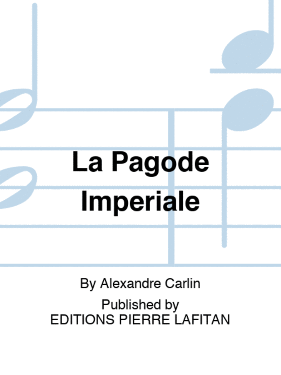 La Pagode Impériale Flute Solo scores gallery preview page 1