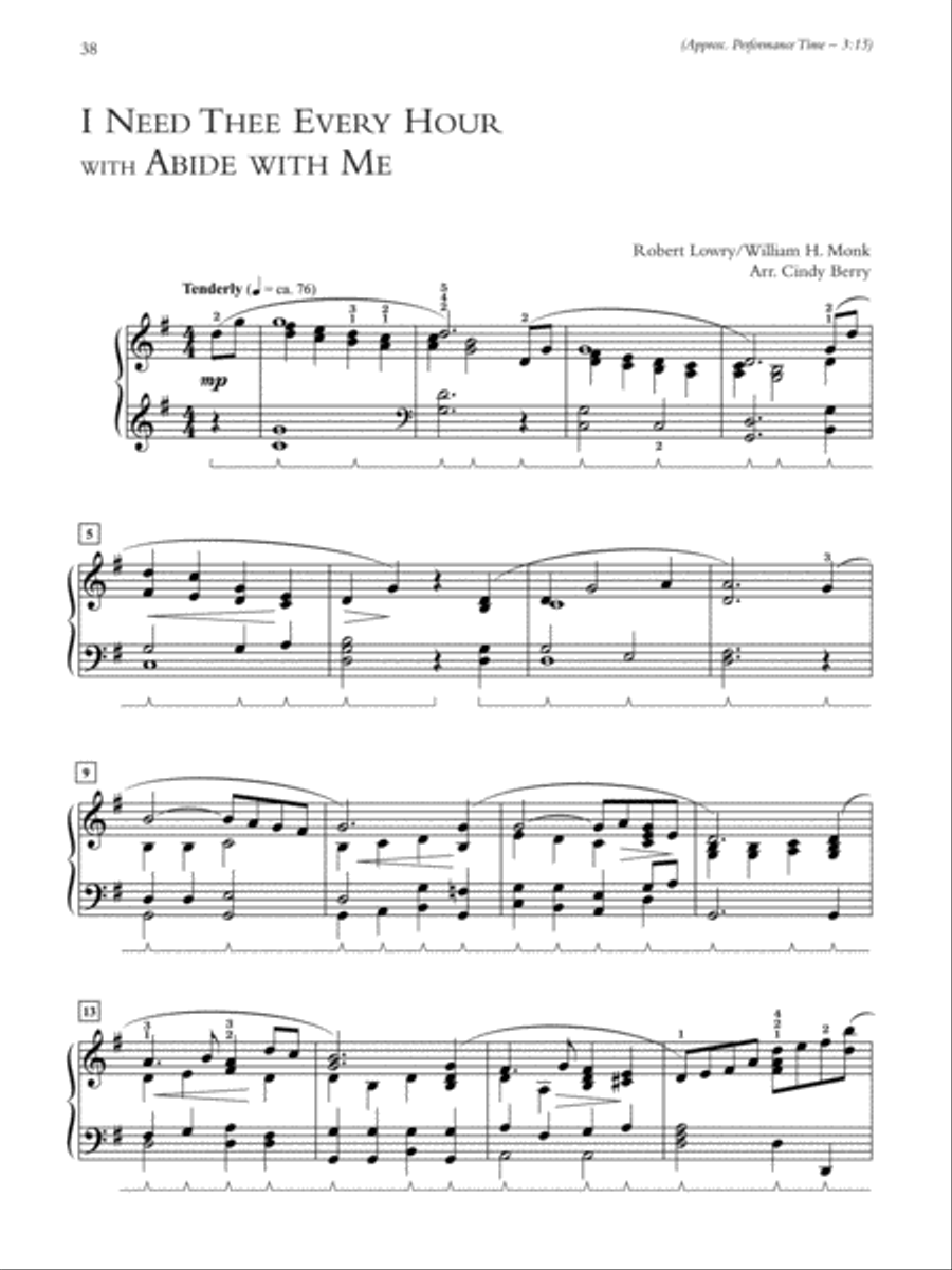 What Can I Play for Funerals? Piano Solo scores gallery preview page 6