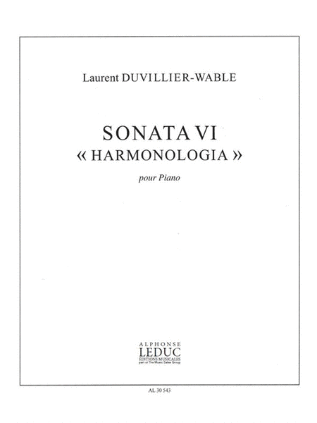Sonata Vi <<harmonologia>> (28