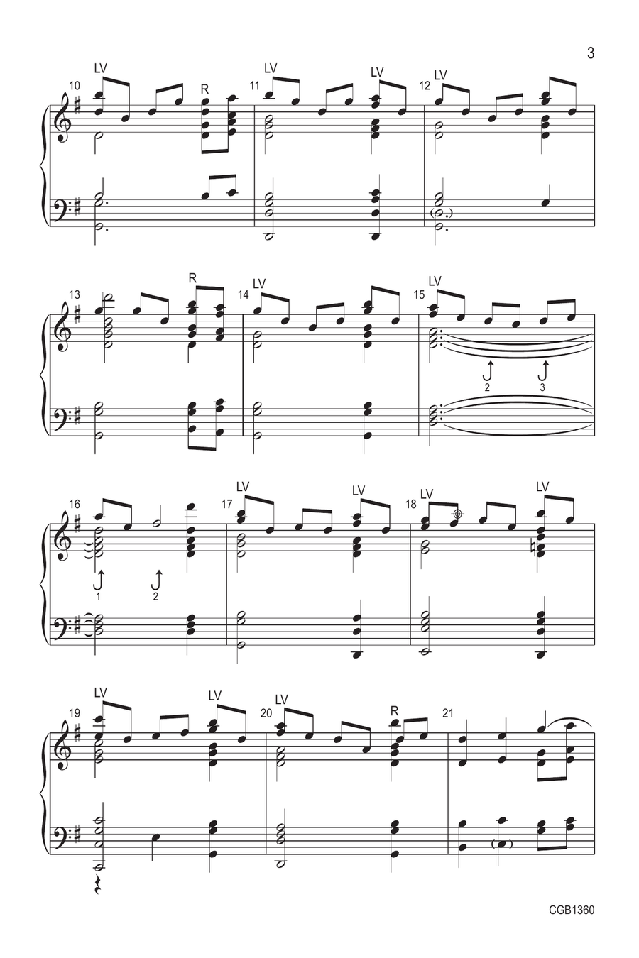 Alas! and Did My Savior Bleed (3-5 octaves) 5-Octaves scores gallery preview page 3