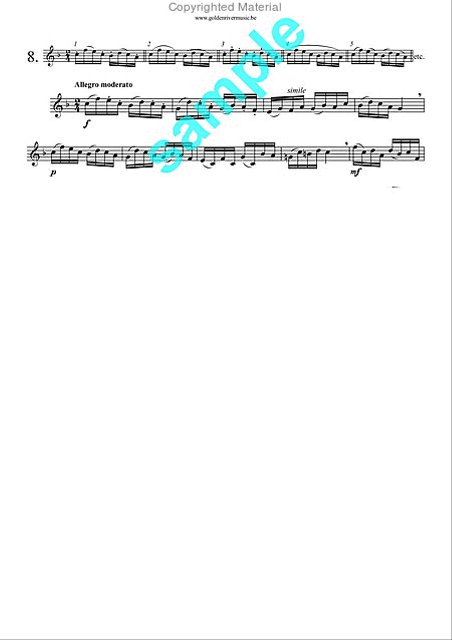 34 studies vol. 1 for horn Horn scores gallery preview page 9
