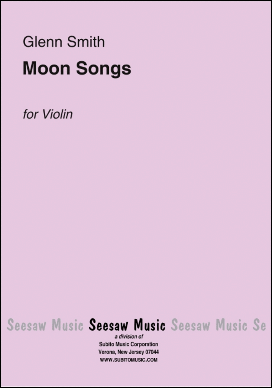 Moon Songs Violin Solo scores gallery preview page 1