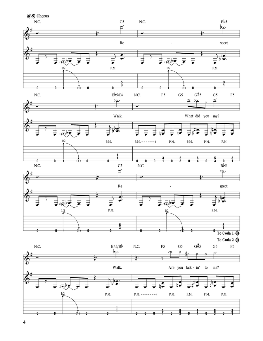 Walk Walk Acoustic Guitar scores gallery preview page 4
