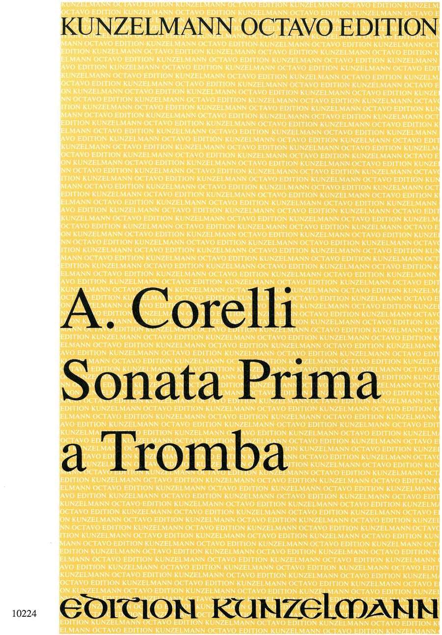 Sonata prima a tromba String Orchestra scores gallery preview page 1