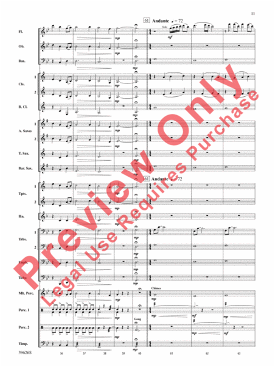 Whiteleaf Hill Whiteleaf Hill Concert Band scores gallery preview page 11