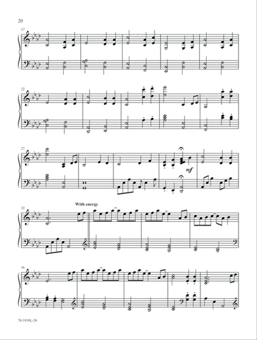 Lord of My Heart Piano Solo scores gallery preview page 15