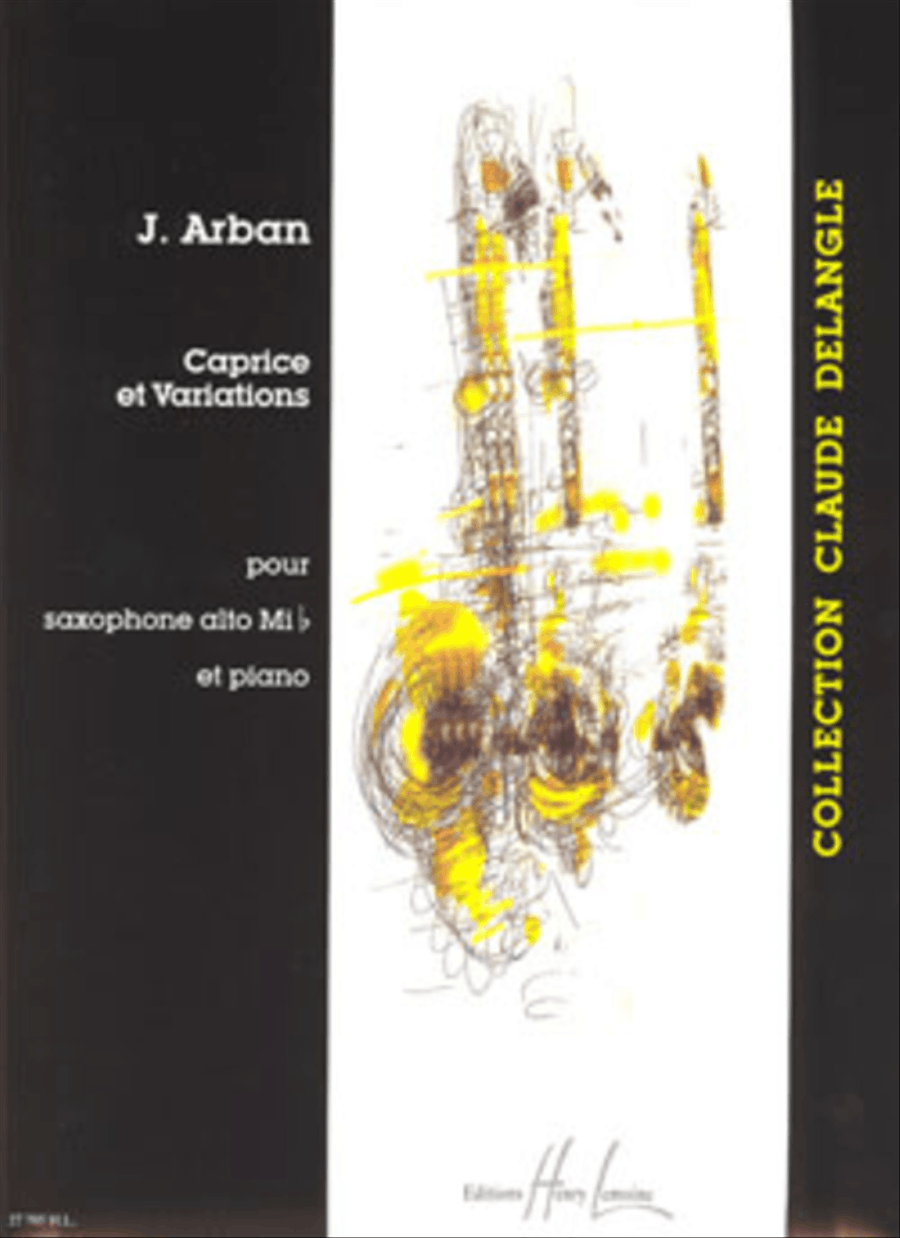 Caprice Et Variations Piano Accompaniment scores gallery preview page 1