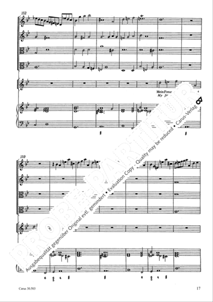 My beloved, you are fair (Meine Freundin, du bist schon) 4-Part scores gallery preview page 20