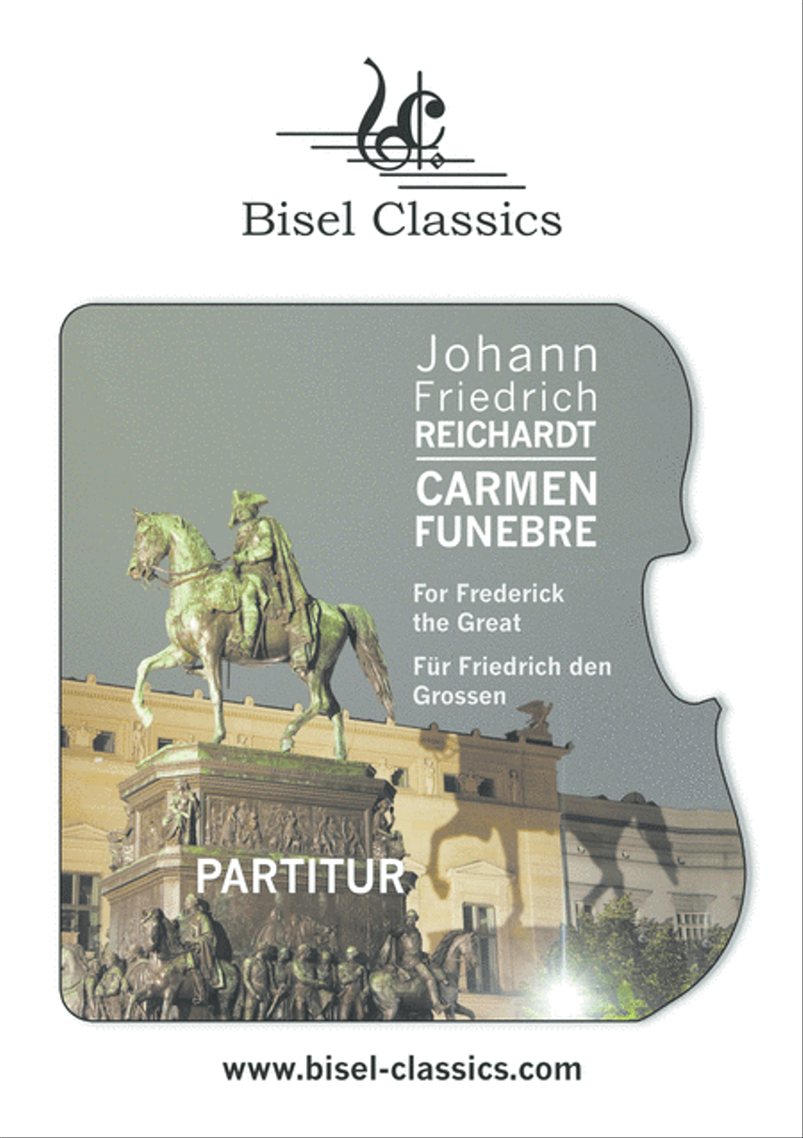 Carmen Funebre For Frederick the Great Fur Friedrich den Grossen Orchestra scores gallery preview page 1