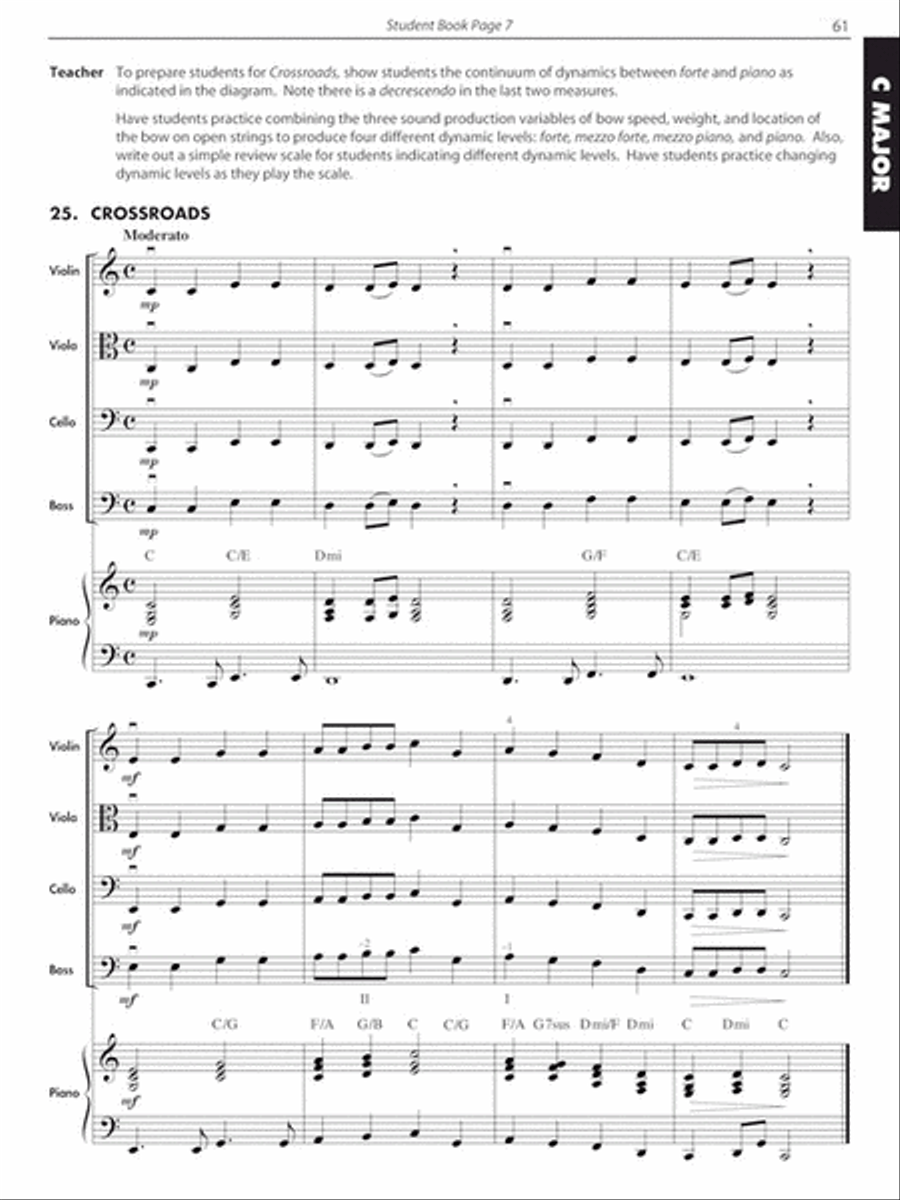 Essential Elements for Strings – Book 2 with Online Resources String Orchestra scores gallery preview page 7