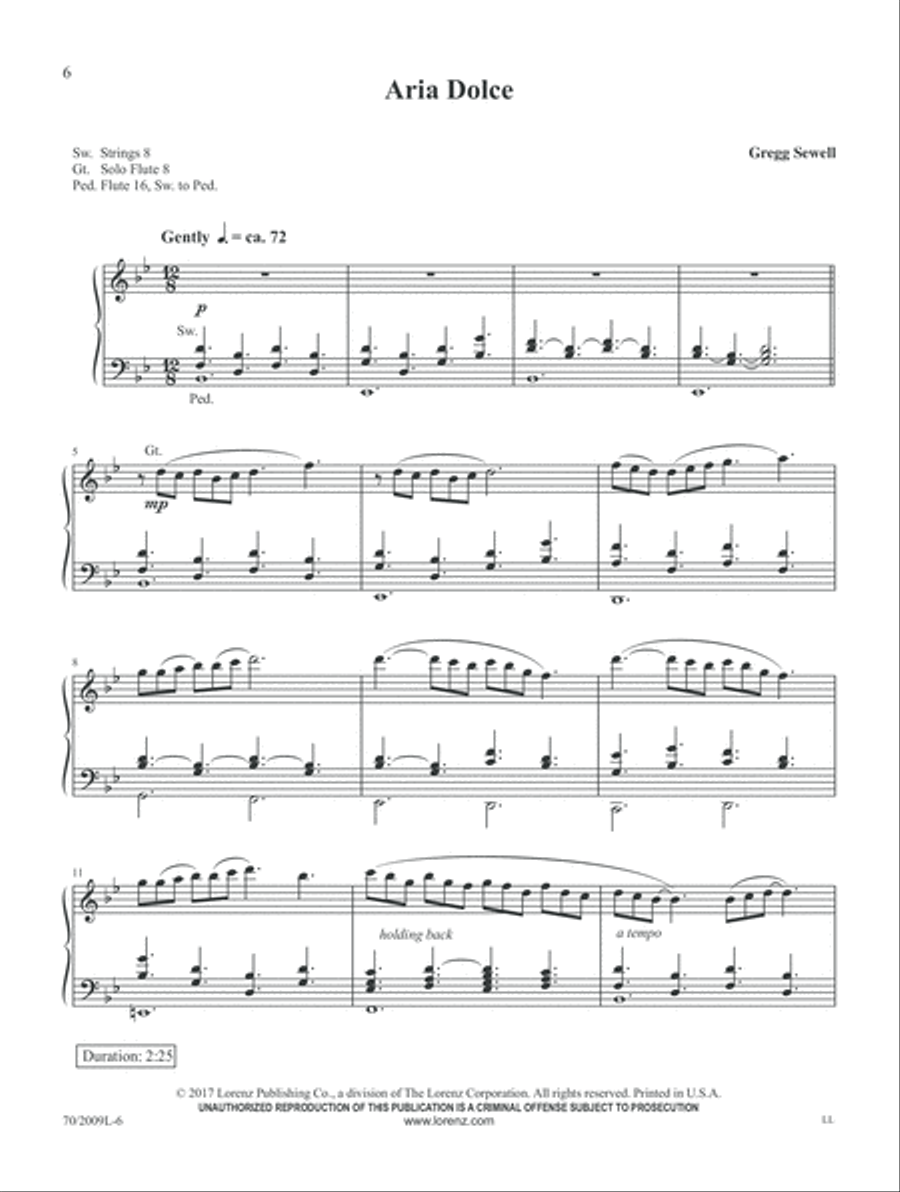 A Heart of Praise (Digital Delivery) Organ scores gallery preview page 6