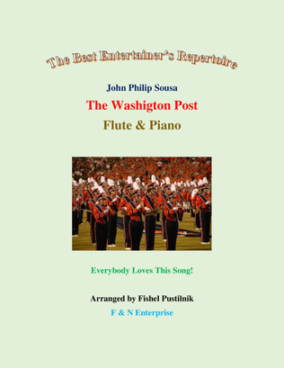 "The Washington Post"-Piano Background Track for Flute and Piano-Video